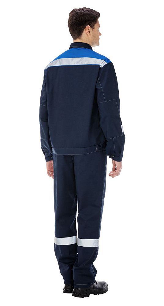 Костюм мужской рабочий  Тимбер РФ синий-василек с брюками